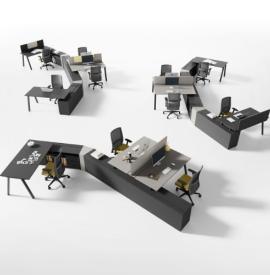 Bureau d’angle ou droit, quel type et forme de bureau professionnel choisir ?