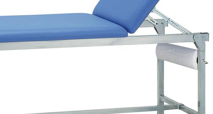 Description Divan examen L60 cm Table d\'examen à hauteur fixe