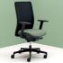 Siège opératif ergonomique, soutien lombaire réglable, avec accoudoirs et translation d\'assise en option - Gamme MESTA - France Bureau