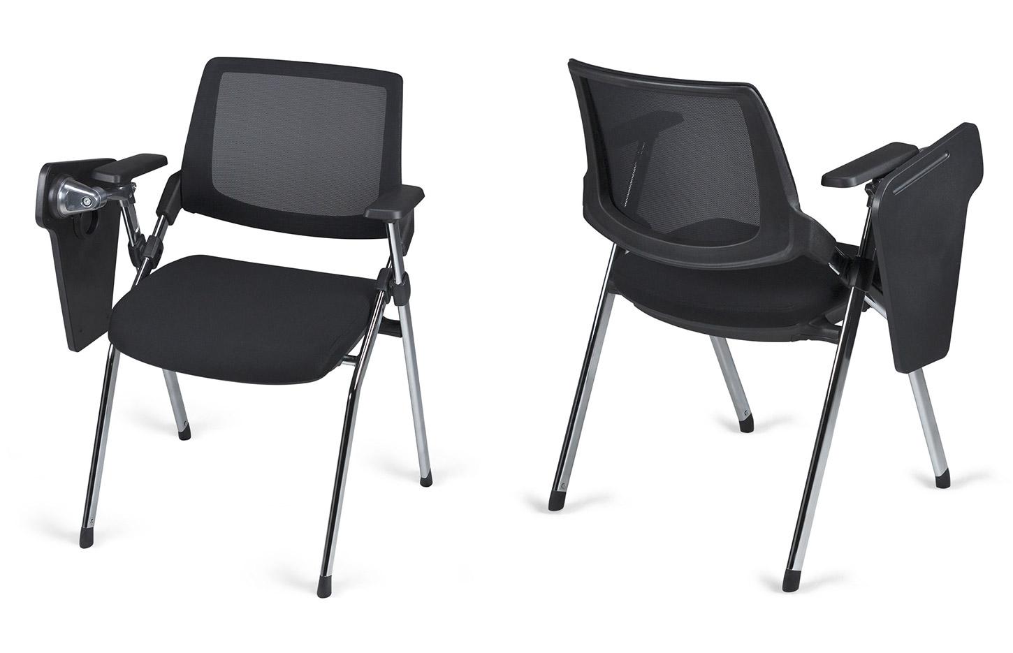 Chaise pliante scolaire et de formation avec tablette écritoire, gamme Agrio - France Bureau