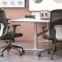 Siège de bureau ergonomique avec assise tissu, dossier résille, soutien lombaire et têtière - Gamme Alani - France bureau