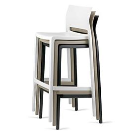 AMIATA Tabouret et chaise bar haute