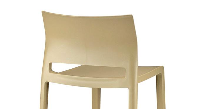 Description AMIATA Tabouret et chaise bar haute