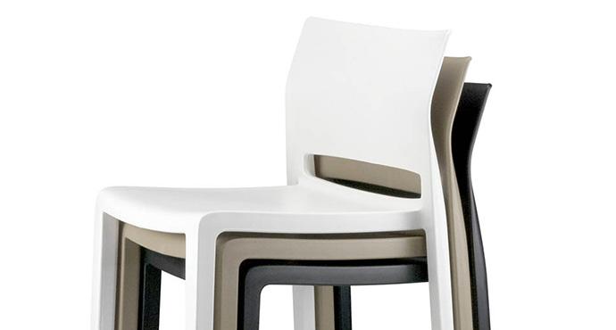 Déclinaisons & tarifs AMIATA Tabouret et chaise bar haute