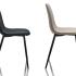 Chaise 4 pieds coque rembourrée avec tissu 4 coloris au choix - Gamme Antelao - France Bureau