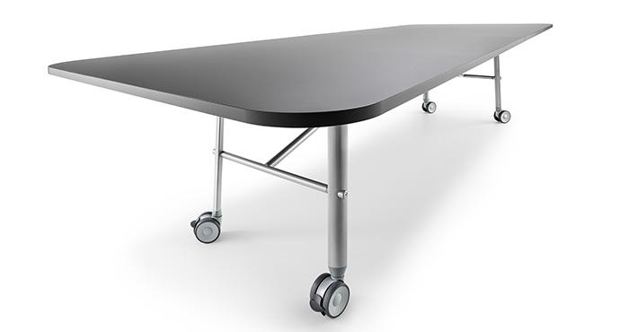 Description Asmara Table de réunion pliante