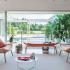 Mobilier d’accueil robuste, mousse ignifuge et pieds en bois naturel ou tabac – gamme Athos - France bureau