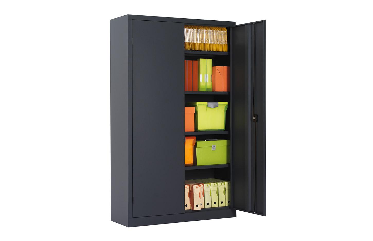 Rangement de bureau, armoire à porte battante ou pliante, Fabrication Française, gamme Breevort - France Bureau