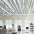 Panneau acoustique blanc fixation suspendu en baffle - Gamme Cedera - France Bureau