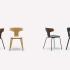 Chaise Cicogna design avec dossier enveloppant pour espaces professionnels - France Bureau