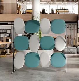 Cristallo Cloison amovible bureau