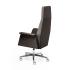 Fauteuil de direction président en similicuir ou cuir, gamme Devero - France Bureau