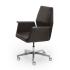 Fauteuil de direction président en similicuir ou cuir, gamme Devero - France Bureau