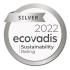Certificat Ecovadis Silver 2022