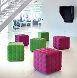 Echoes Pouf Pouf d’accueil