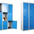Vestiaires multicases en acier de 3 à 5 cases, gammes Gallegos - France Bureau