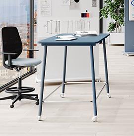 Gargano haut Table de réunion modulable
