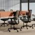 Siège de bureau Goplo ergonomique avec dossier réglable et design contemporain
