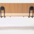 Banc en bois ou tissu structure métal époxy 2 ou 3 places, gamme Hari poutre - France Bureau