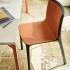 Chaises intérieures extérieurs en polypropylène ou tapissé brodé, gamme Kandik - France Bureau