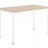 Table de travail modulable plateau mélaminé et pieds métal, gamme Kolka, France Bureau