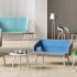 Fauteuil bas ou haut dossier bicolore pieds métal ou pieds bois, gamme Luodis fauteuil - France Bureau