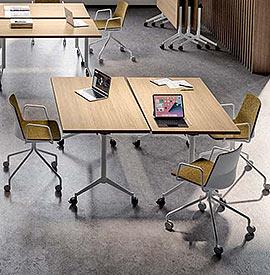 Matese Table de réunion pliante