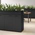 Armoire de bureau porte mélaminé ou verre porte battante ou coulissante, gamme Milo - France Bureau