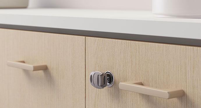 Description Milo Armoire  en bois