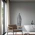Fauteuil d\'accueil similicuir taupe avec accoudoirs en bois structure métallique noir - gamme Mincio - France Bureau