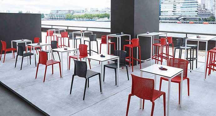 Déclinaisons & tarifs Natissa table Restauration