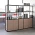 Bibliothèque de bureau conçue pour l’organisation fonctionnelle des documents professionnels, gamme Pelly - France bureau