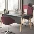 Bureau individuel pieds bois, métal ou bois/métal, gamme Sabocos - France Bureau