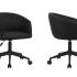 Fauteuil de réunion avec base pyramidale sur patin ou base 5 branches sur roulettes, assise et dossier rembourrés - Gamme Samsari Meet - France Bureau