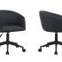 Fauteuil de réunion avec base pyramidale sur patin ou base 5 branches sur roulettes, assise et dossier rembourrés - Gamme Samsari Meet - France Bureau