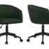 Fauteuil de réunion avec base pyramidale sur patin ou base 5 branches sur roulettes, assise et dossier rembourrés - Gamme Samsari Meet - France Bureau