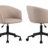 Fauteuil de réunion avec base pyramidale sur patin ou base 5 branches sur roulettes, assise et dossier rembourrés - Gamme Samsari Meet - France Bureau