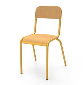 Semme élémentaire Chaise école