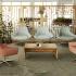 Fauteuil confortable accueil détente en tissu, gamme Tamana - France Bureau