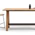 Tabouret haut monochrome avec une coque tapisse - GAMME TARO - France Bureau