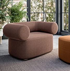 Trebbia fauteuil Fauteuil d\'accueil