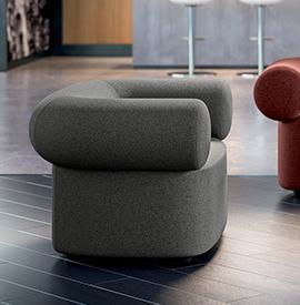 Trebbia fauteuil Fauteuil d\'accueil