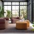 Fauteuil ergonomique élégant, tissu haut de gamme, style contemporain, idéal bureau direction accueil - gamme Trebbia - France Bureau